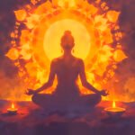 meditating light spiritual enlightenment